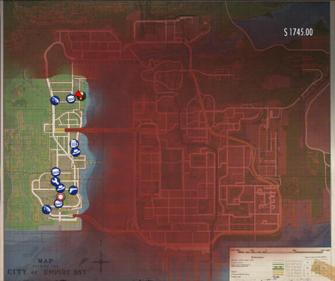 Mafia 2 demo - Mapa