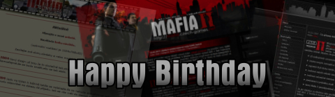 Osmé narozeniny webu Mafia.Czech-Games.net